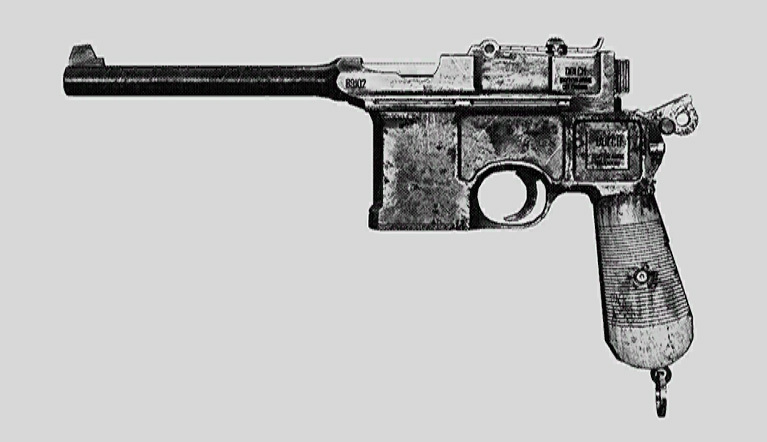 Пистолет Dolch 96 в Hunt: Showdown. Изображение из "Книги оружия"