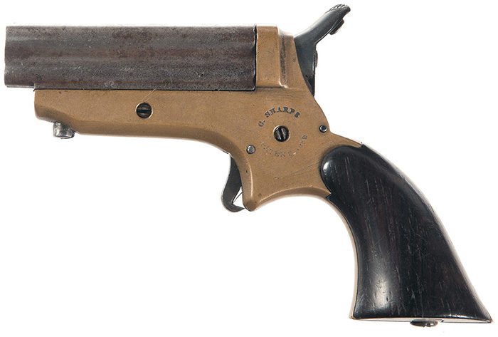 Пистолет Sharps Model 1C под патрон .22 Short.