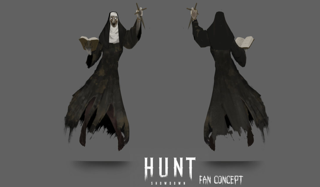Фанатский вариант босса для Hunt: Showdown - The Nun (The Forgotten Daughter)