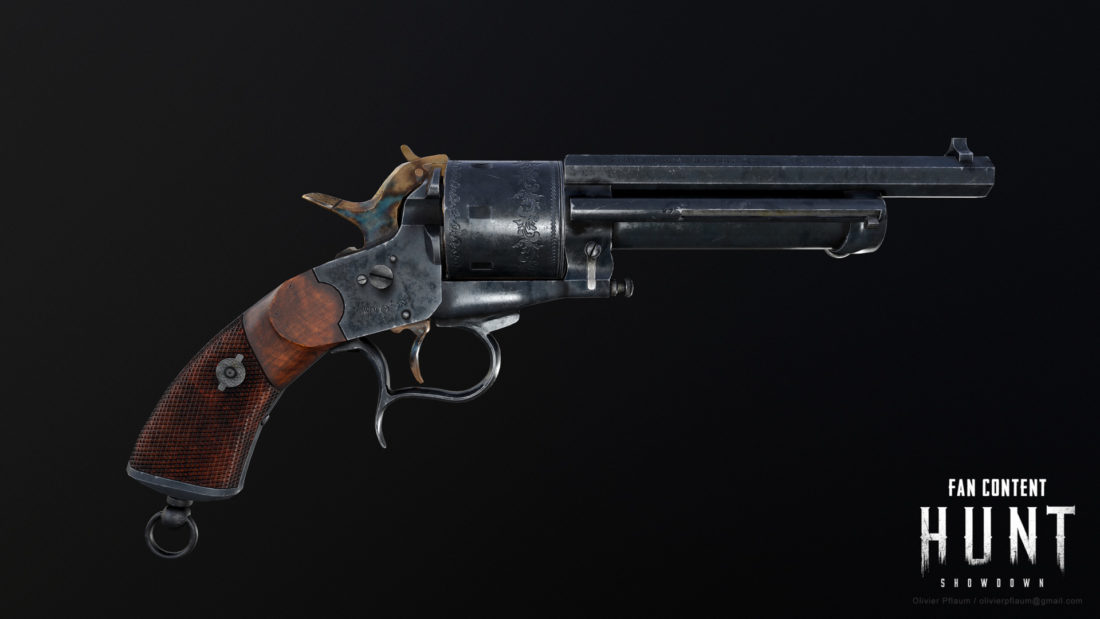 Фанатская версия револьвера Le Mat была предложена за год до появления револьвера в Hunt: Showdown
