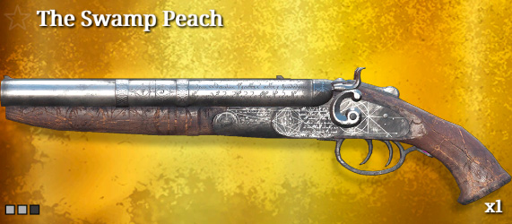Легендарное оружие в Hunt: Showdown. The Swamp Peach для Caldwell Rival 78 Handcannon