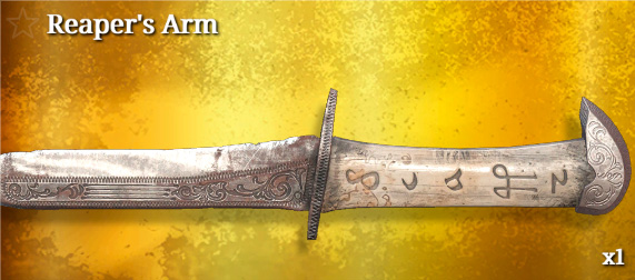 Легендарное оружие Reaper`s Arm (нож) в Hunt: Showdown