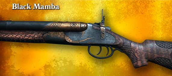 Легендарное оружие Black Mamba (Nitro Express Rifle) в игре Hunt: Showdown
