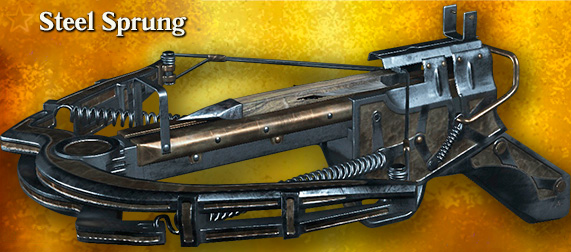 Легендарное оружие Steel Sprung (Hand Crossbow)