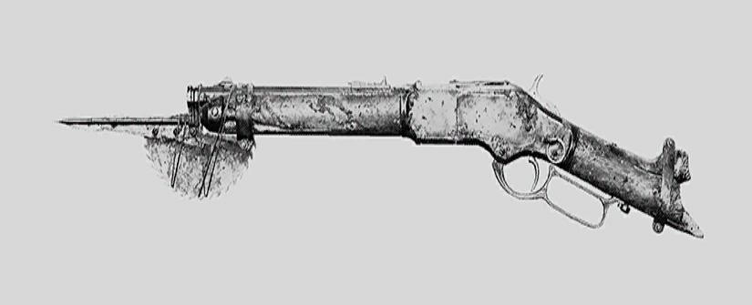 Винтовка Winfield M1873C Vandal Striker в Hunt: Showdown. Изображение из "Книги оружия"