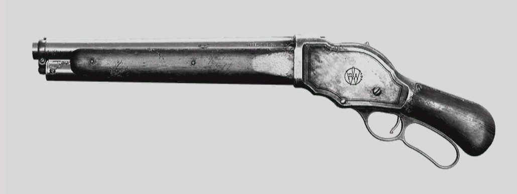 Дробовик Winfield M1887 Terminus Handcannon в Hunt: Showdown. Изображение из "Книги оружия".