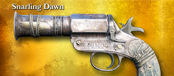 Легендарное оружие Snarling Dawn (Flare Pistol)