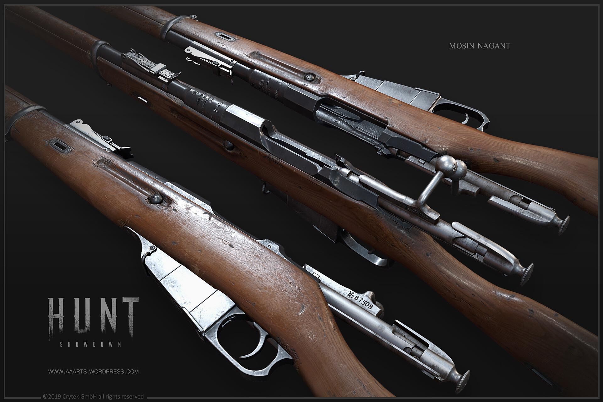 Винтовка Mosin-Nagant M1891 в Hunt: Showdown