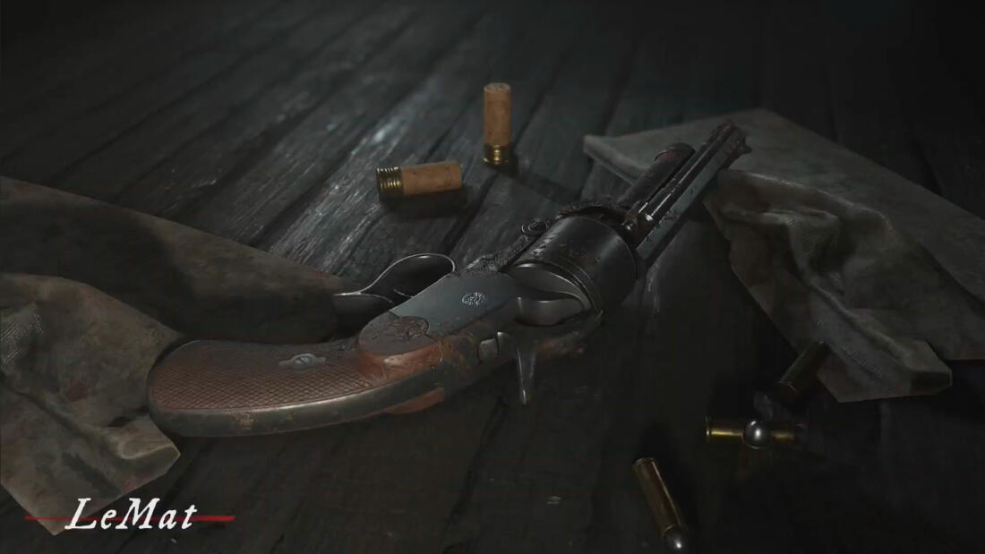 Револьвер LeMat в Hunt: Showdown