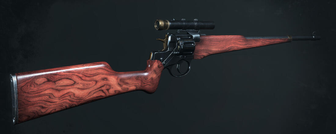 Легендарное оружие Sniper’s Gift (Nagant M1895 Officer Carbine) в игре Hunt: Showdown